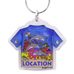 Keychain - Shirt Dolphin Design