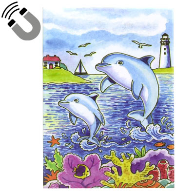 Magnet - Dolphin Portrait design
