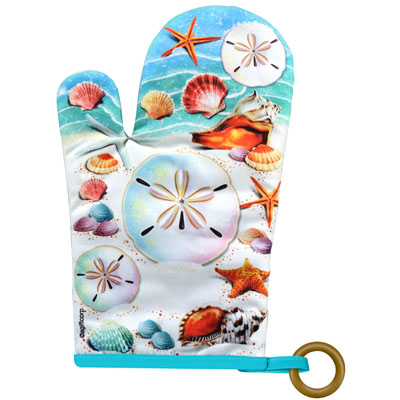 Sand Dollar 11" Oven Mitt