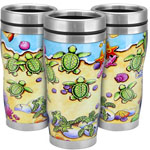 Thermal Mug - Turtle St. Kitts & Nevis Coffee Mug 